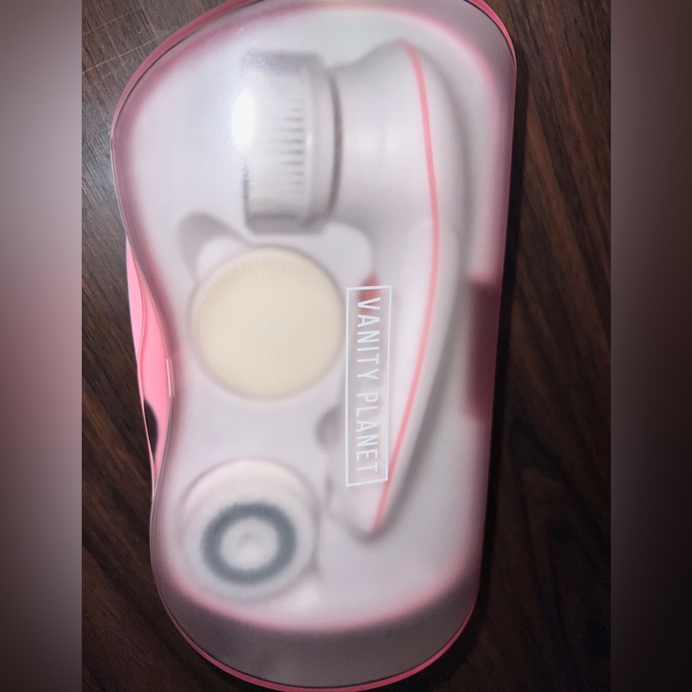 Vanity Planet Pink Glowspin Spa Facial Cleansing‎ Brushes